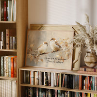 Perched Companions Share Gentle Wisdom