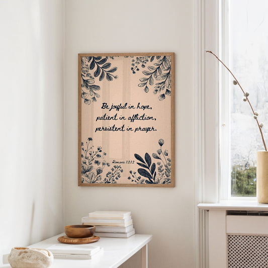 Sacred Words Among Botanical Borders