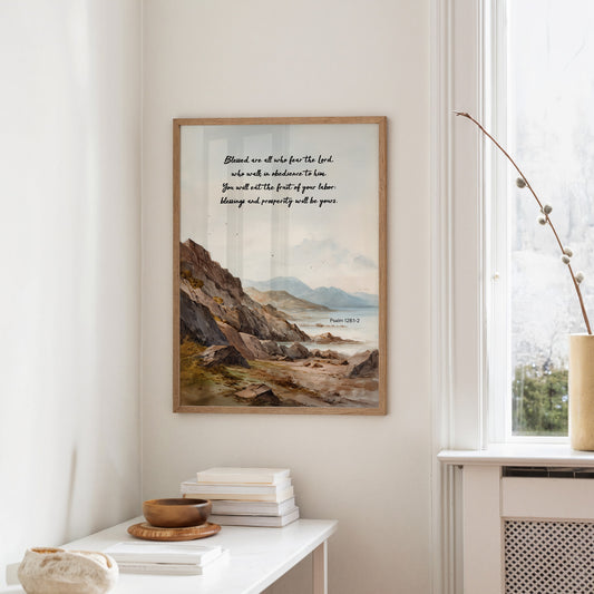 Sacred Words On Rugged Shores