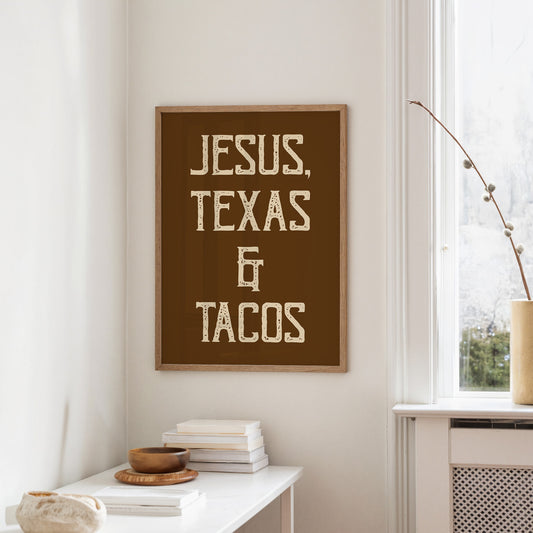 Faith Speaks In Rustic Letters