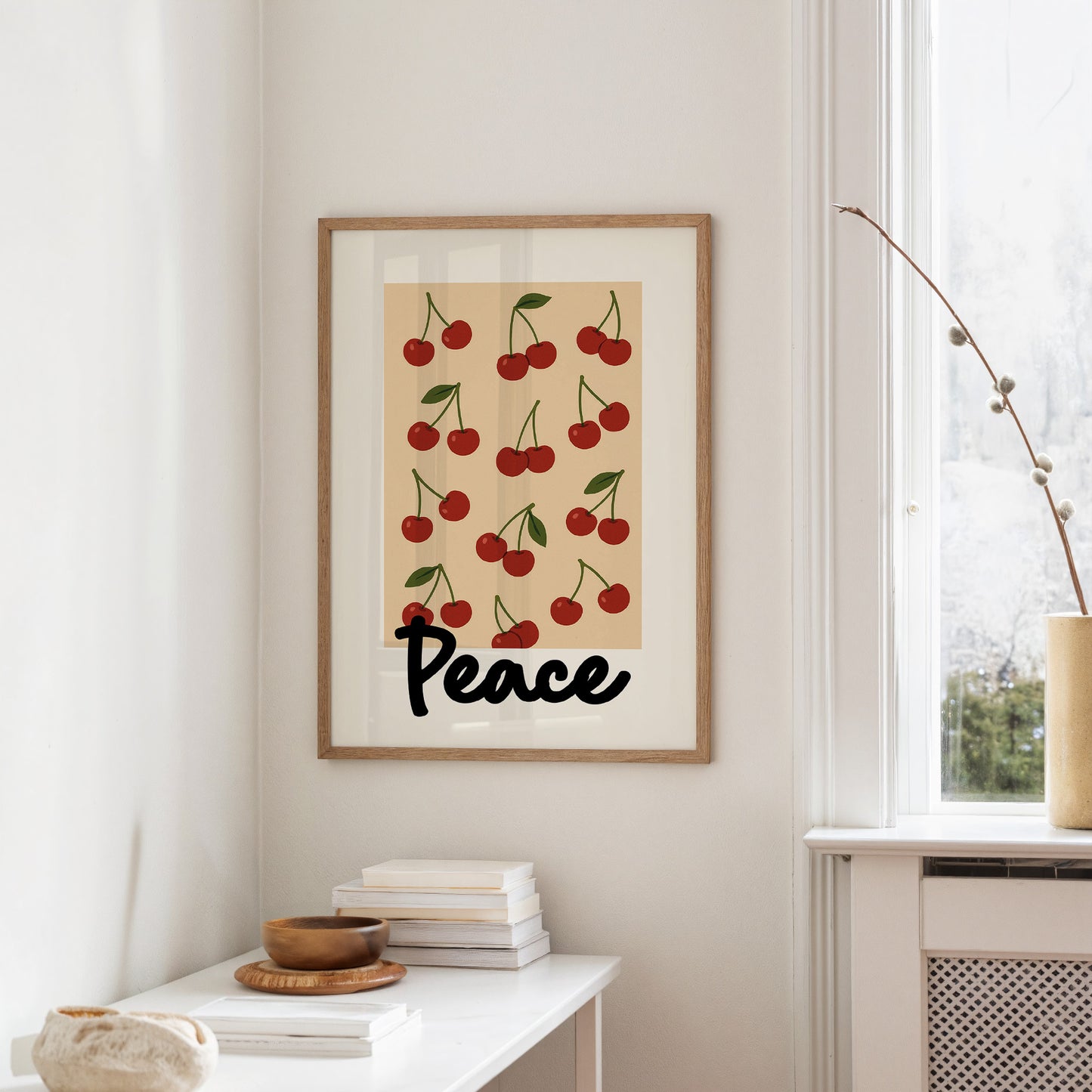 Summer Cherries Spell Sweet Peace