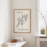 Vineyard Scripture In Simple Lines