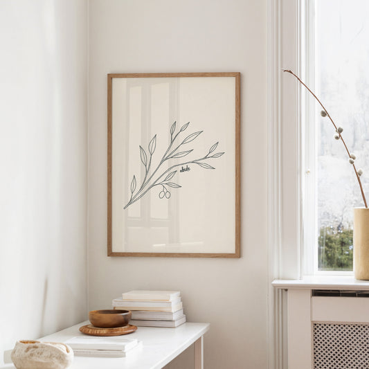 Olive Branch Sketches Quiet Promise