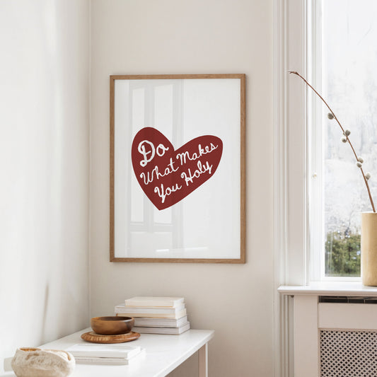 Crimson Heart Speaks Truth