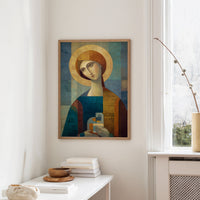 Sacred Geometry Meets Cubist Devotion