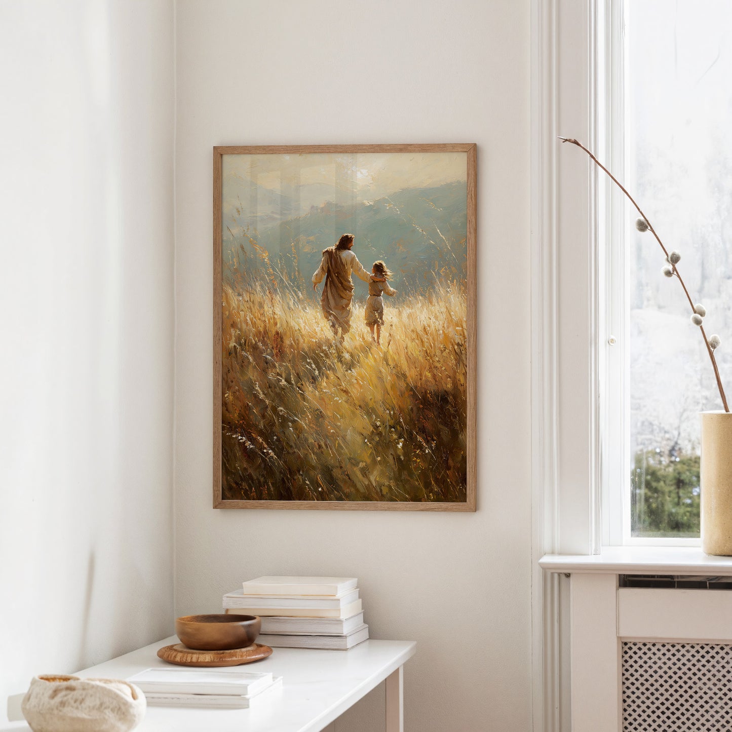 Gentle Journey Through Golden Fields