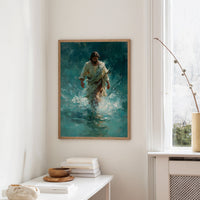 Tranquil Steps Through Turquoise Waters