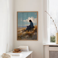 Solitude Whispers Across Desert Plains