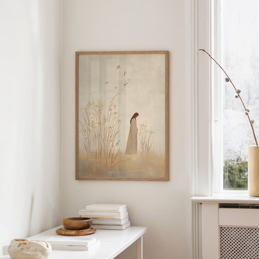 Solitude Whispers Among Reeds