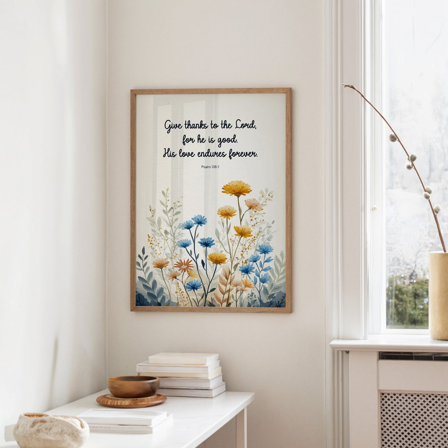 Eternal Gratitude Blooms in Watercolor Grace