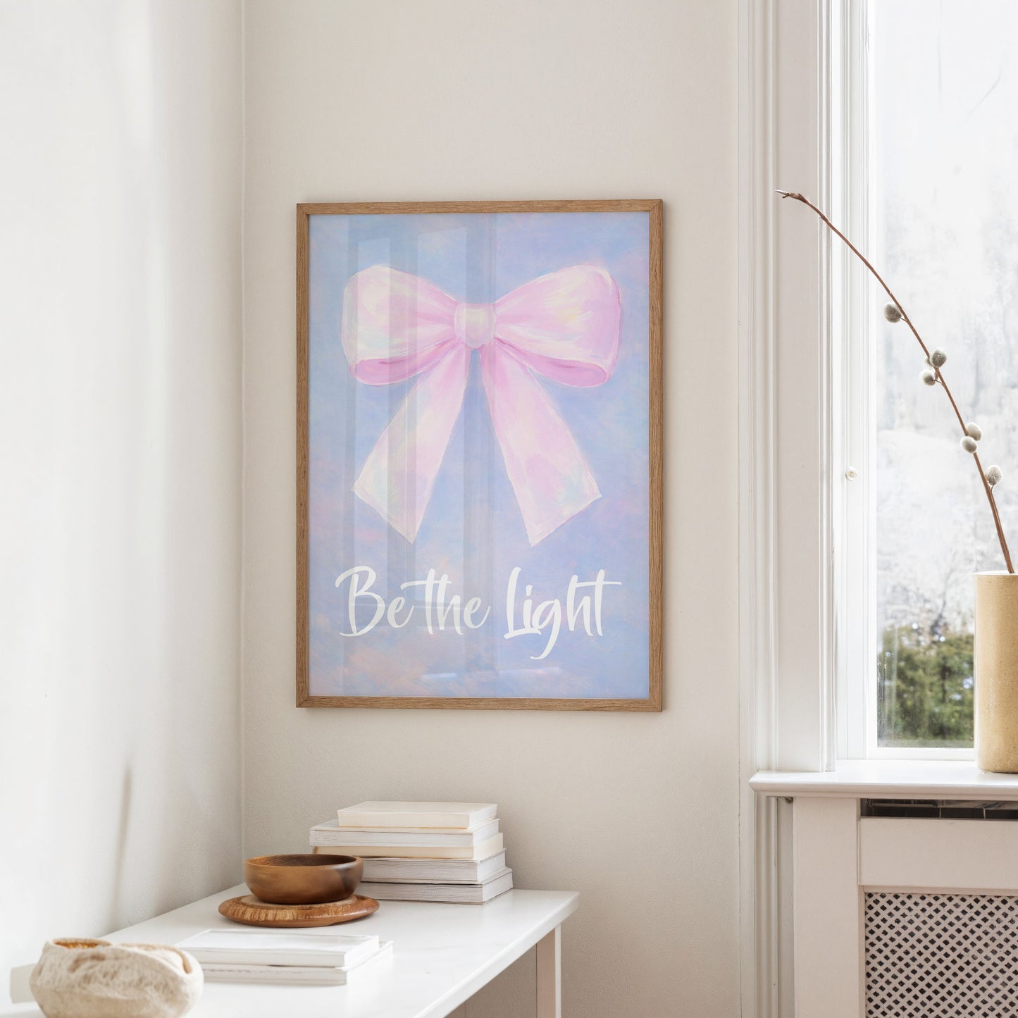 Pastel Ribbons Illuminate Gentle Wisdom