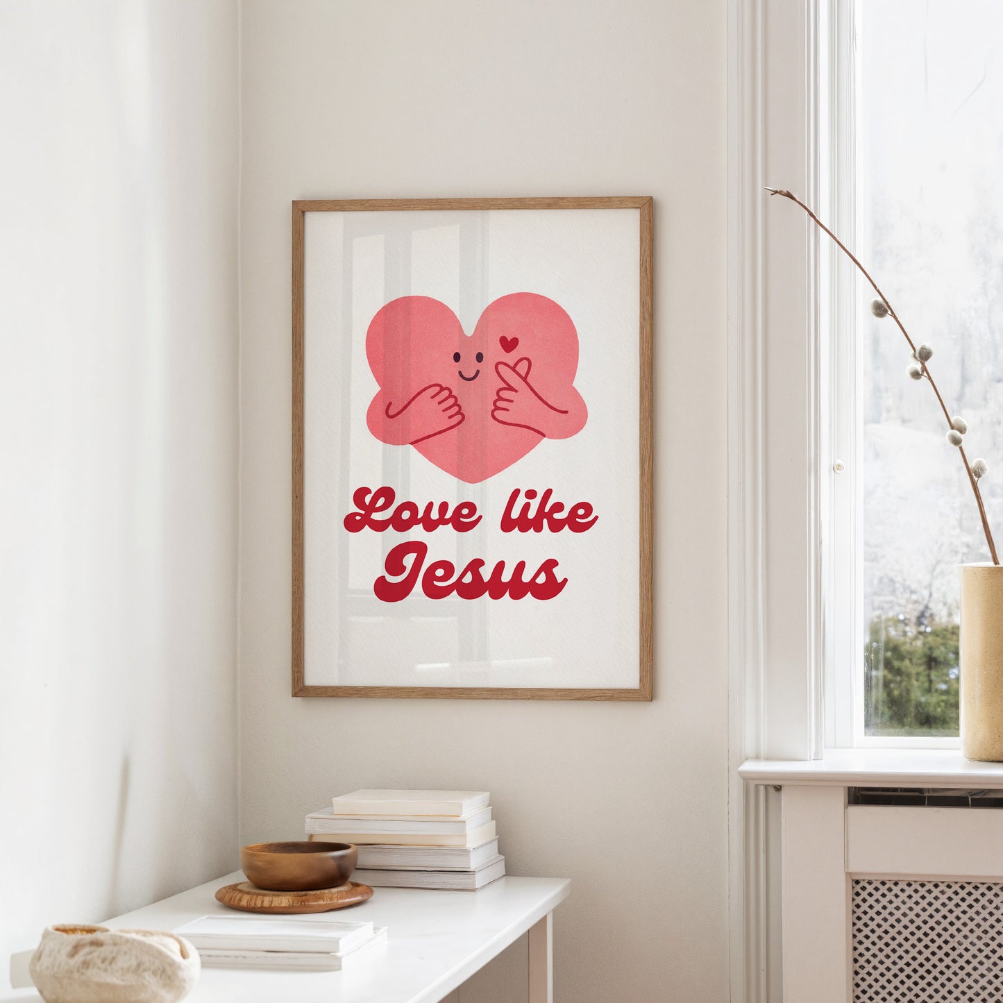 Embracing Hearts Spread Divine Message