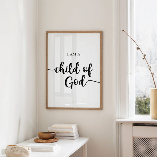 Divine Identity Embraced in Typography