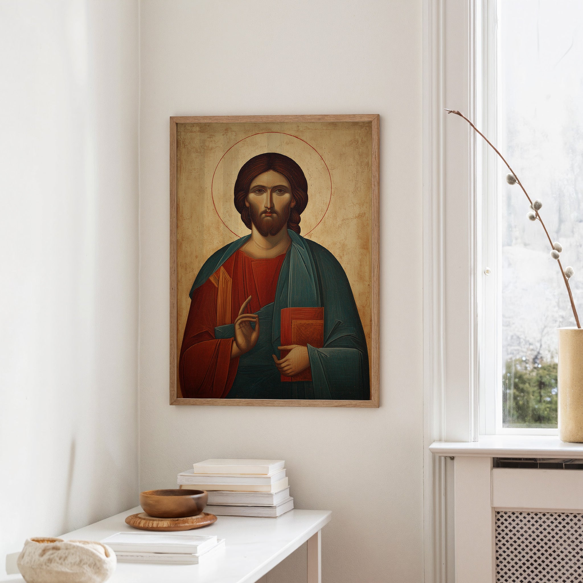 Byzantine Reverence Captured in Pigment