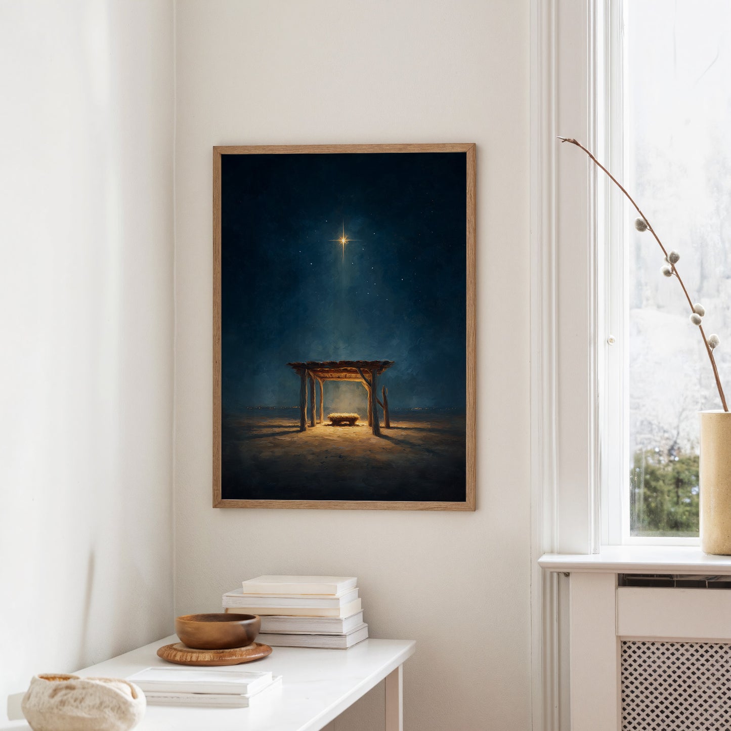 Celestial Promise Illuminates Humble Shelter