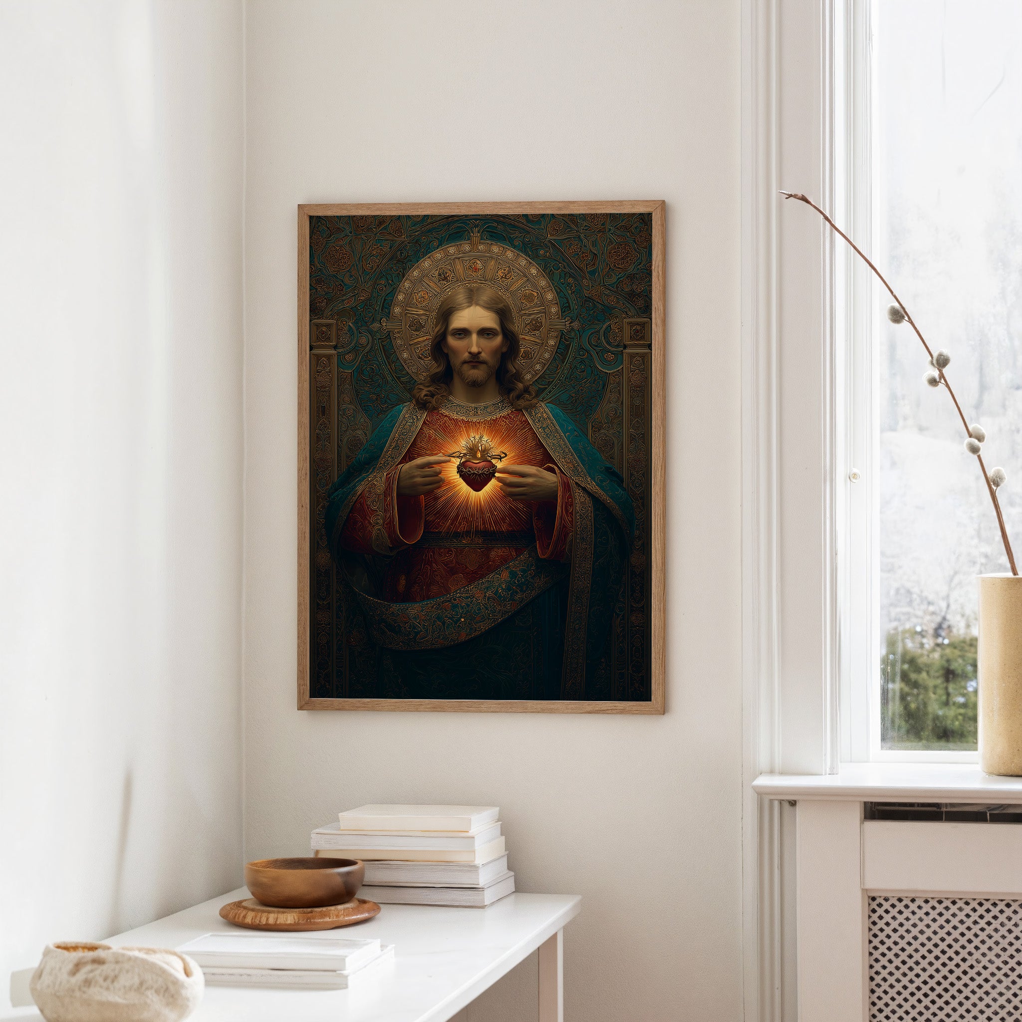 Radiant Heart Illuminates Byzantine Devotion
