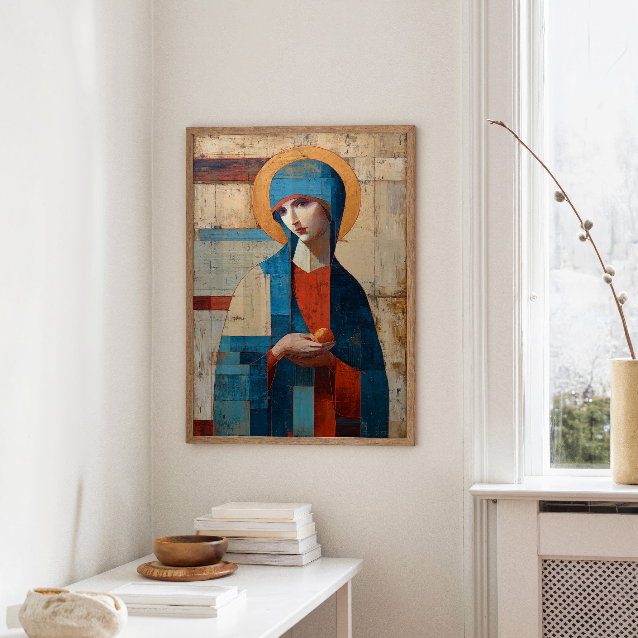 Byzantine Geometry Holds Sacred Offering