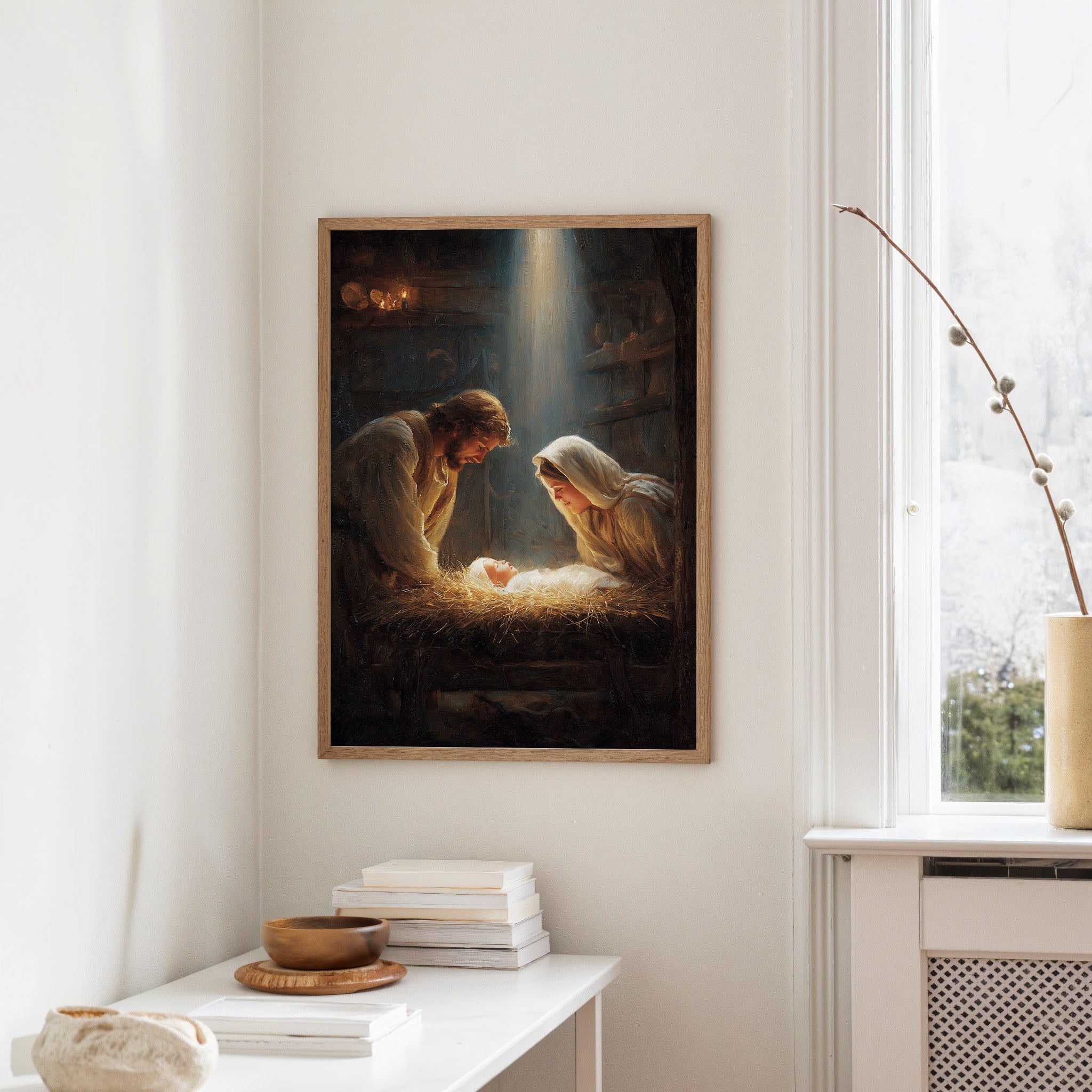 Divine Light Illuminates Humble Beginnings