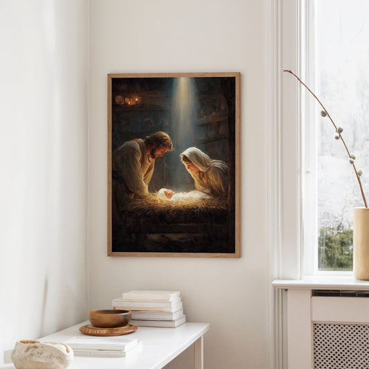 Divine Light Illuminates Humble Beginnings