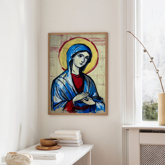 Modern Icon Reimagines Byzantine Tradition