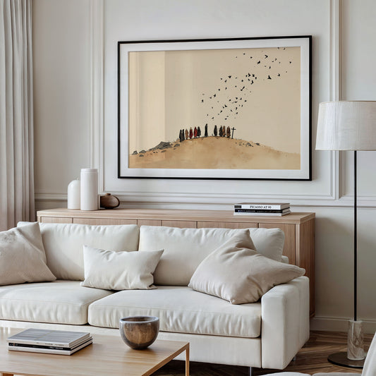 Pilgrimage Above The Murmuration