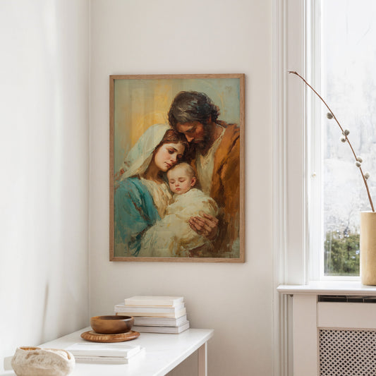 Tender Embrace in Heavenly Light