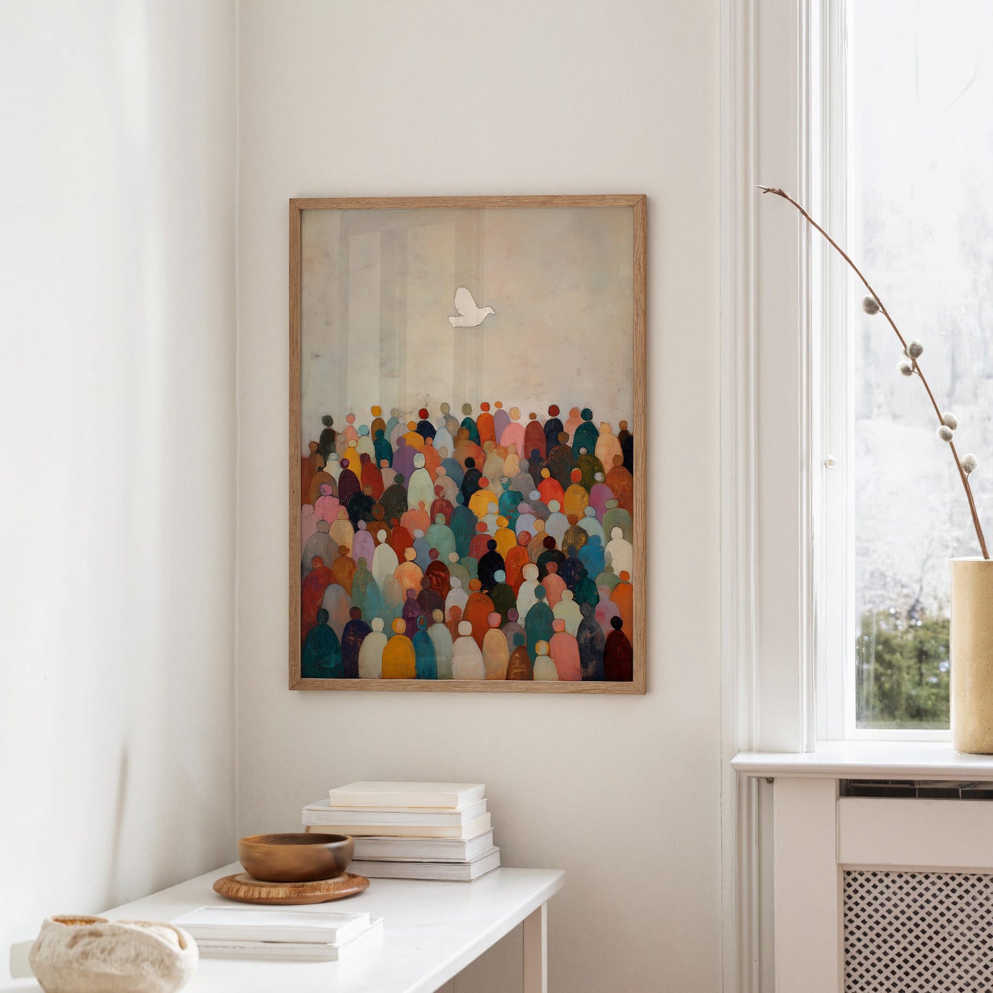 Collective Gaze Toward Peace