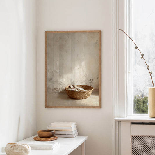 Silver Harvest Rests in Woven Simplicity