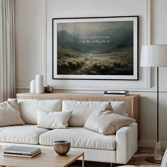 Sacred Whispers Guide Mountain Flock John 10:27