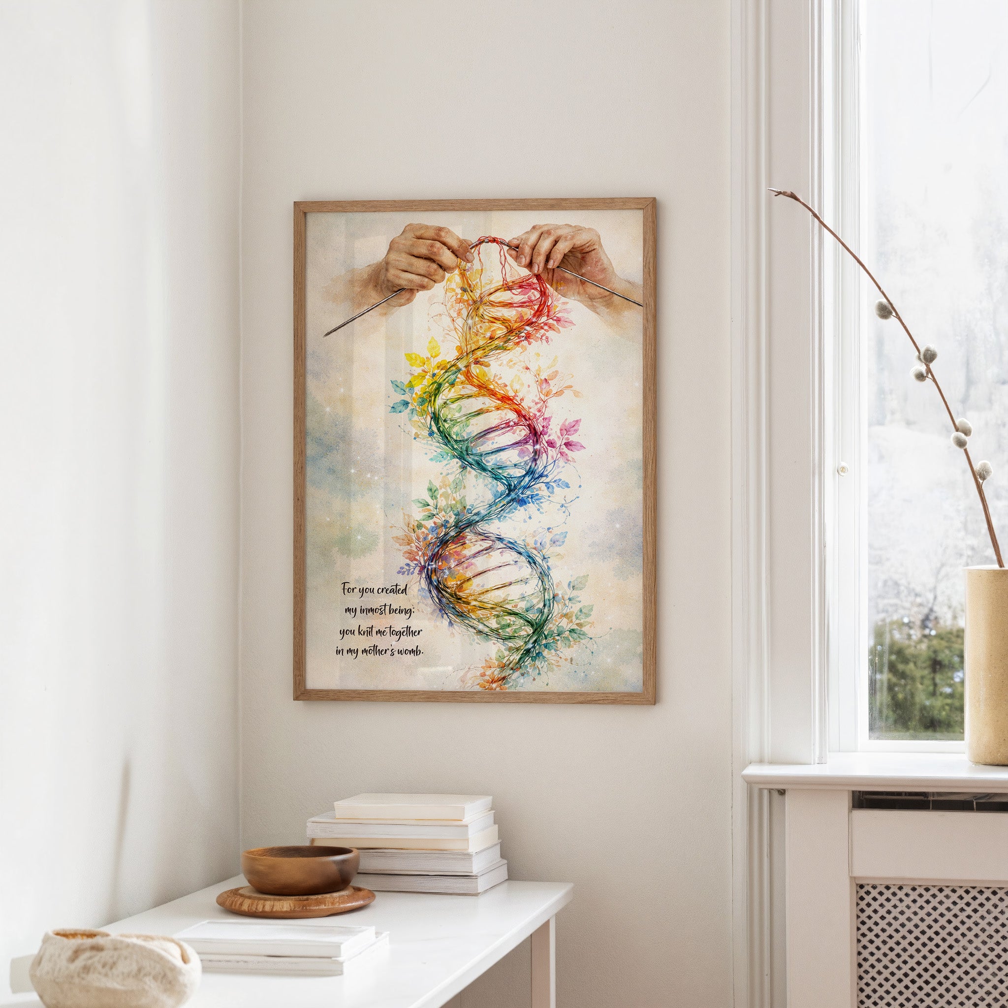 Threads of Creation Weave Life's Tapestry