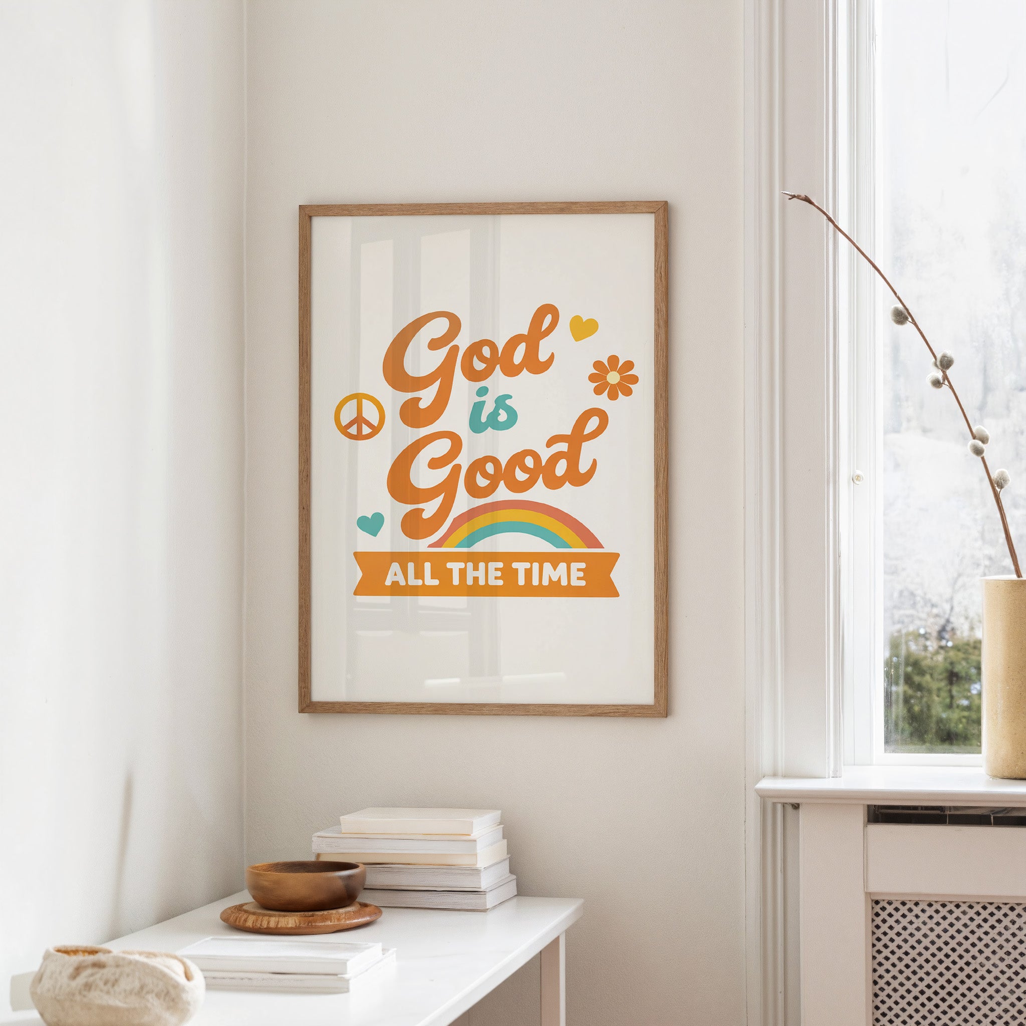 Retro Faith Blossoms With Eternal Promise