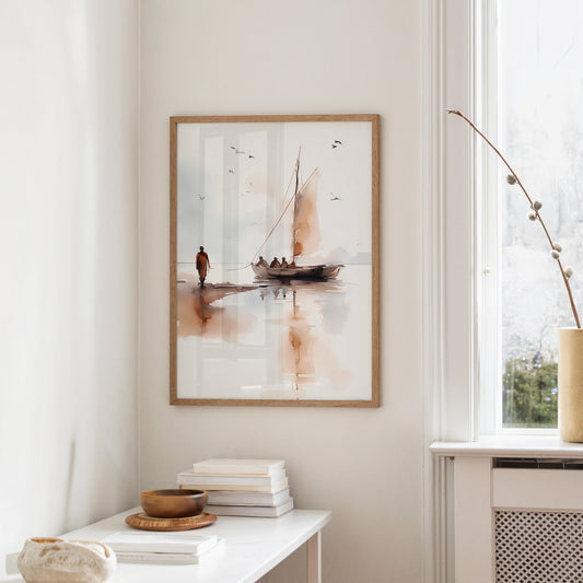 Whispered Tides at Dawn's Embrace