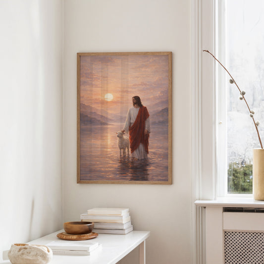 Tranquil Waters Harbor Sacred Dawn
