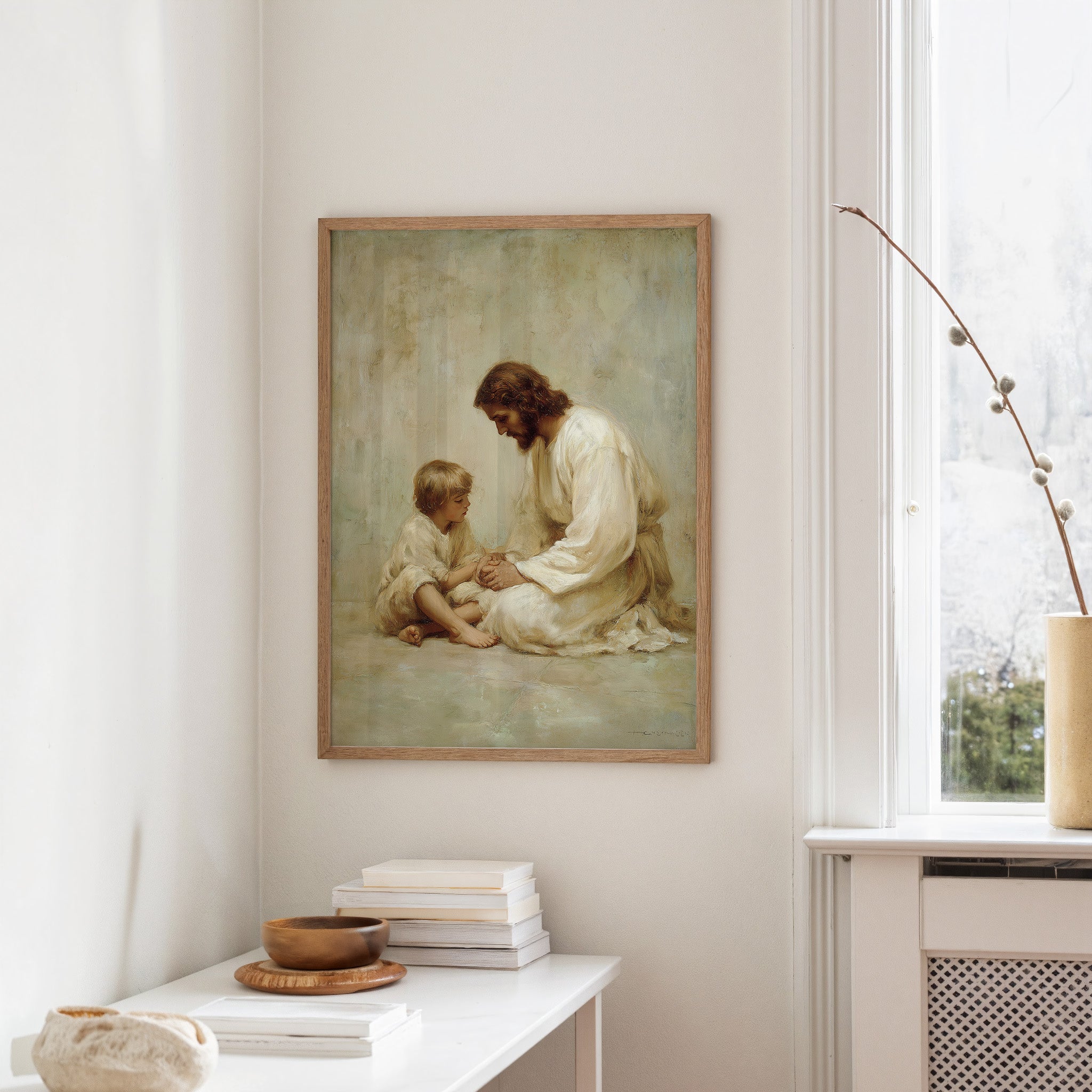 Tender Moments in Ethereal Light