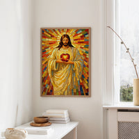 Radiant Mosaic of Divine Compassion