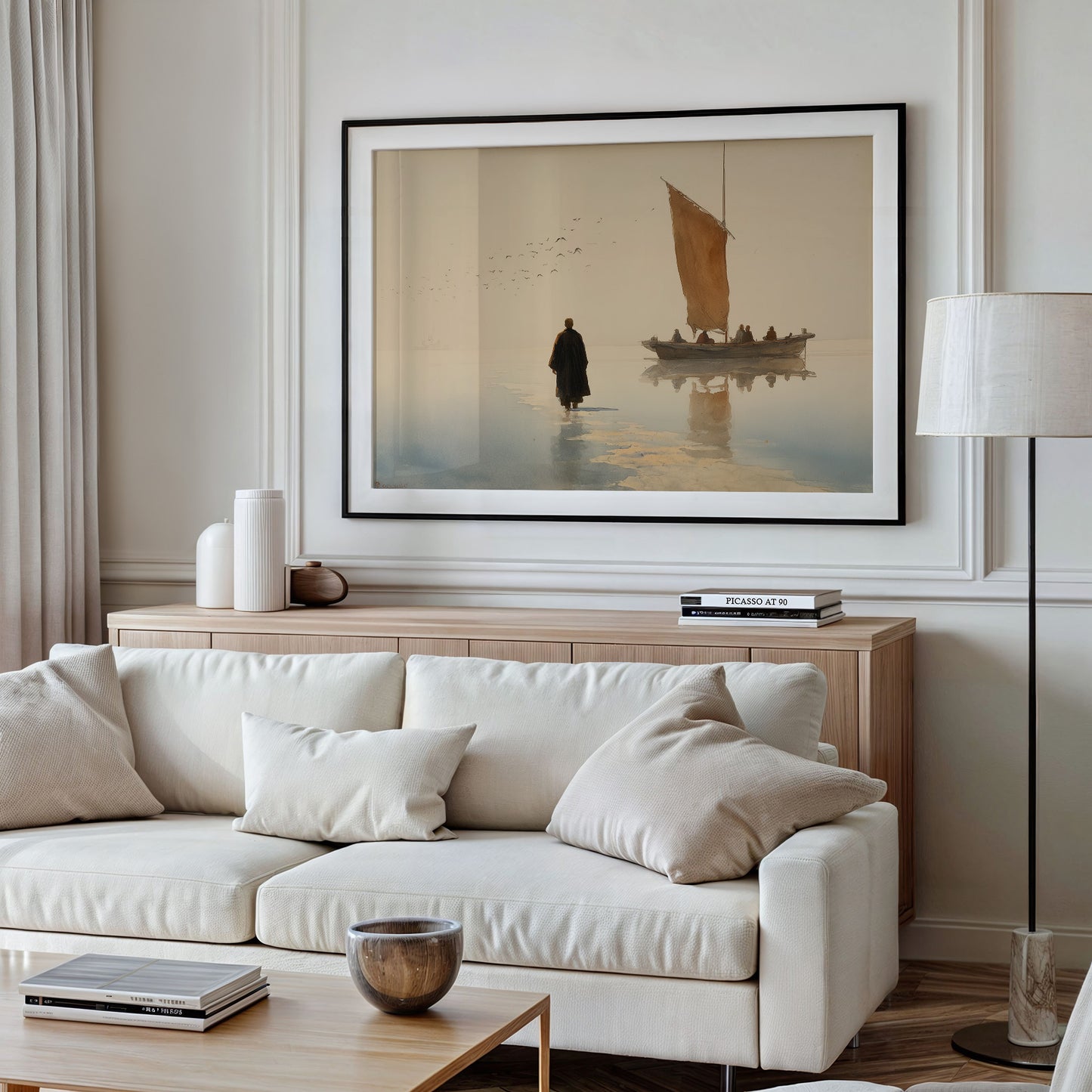 Misty Harbor Whispers Farewell