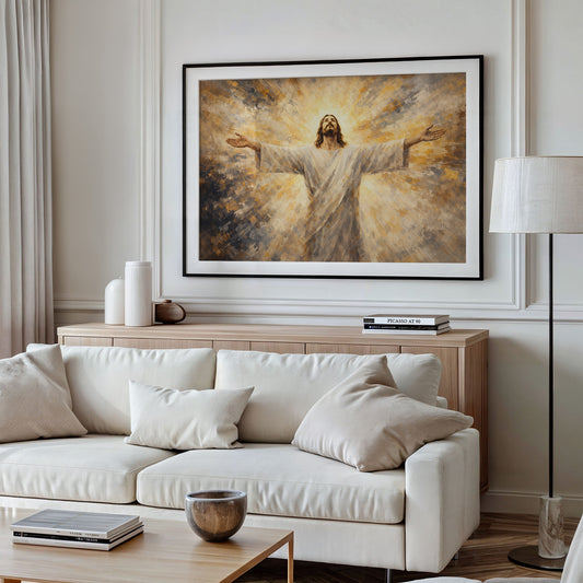 Divine Radiance Embraces Eternity