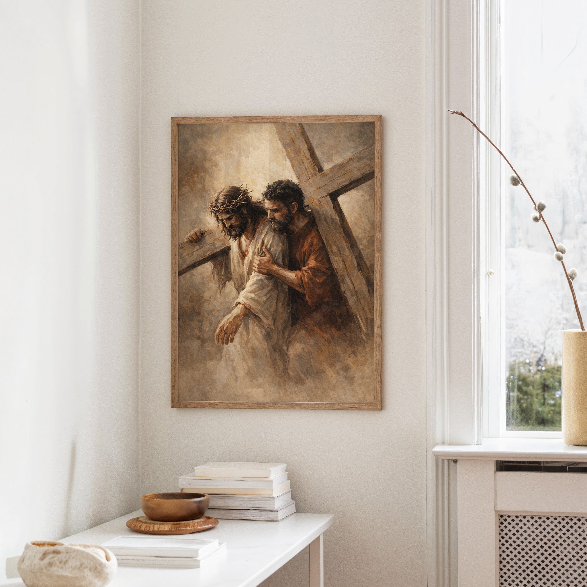 Jesus Held by Compassion