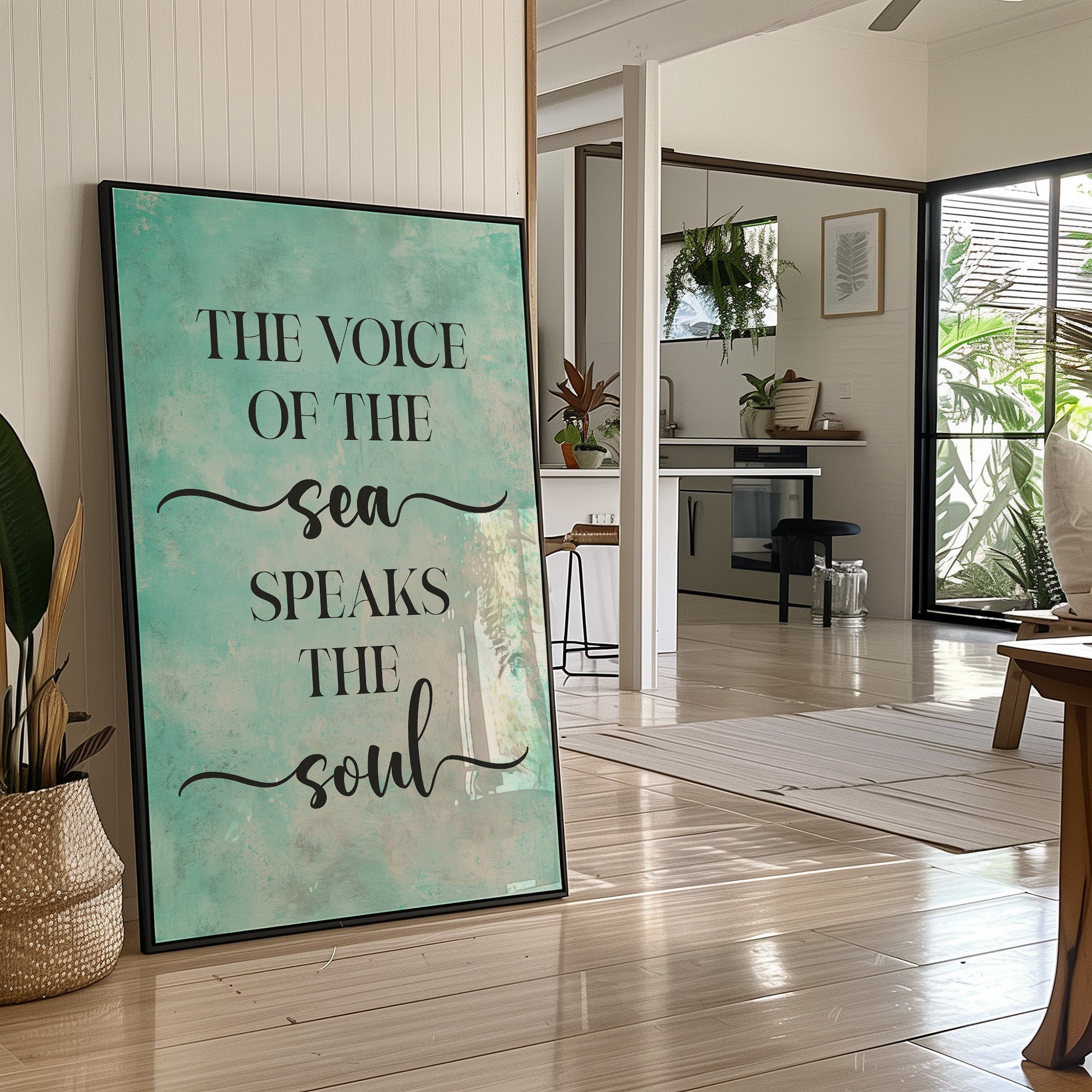 Aquamarine Whispers of Oceanic Wisdom