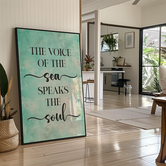 Aquamarine Whispers of Oceanic Wisdom