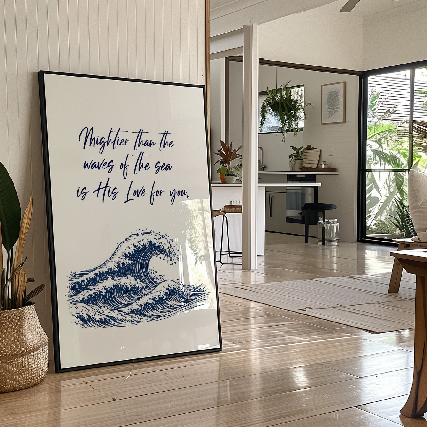 Divine Tides: Oceanic Declarations of Love