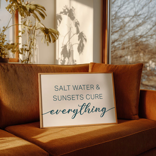 Coastal Thoughts Heal The Soul