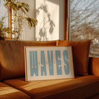 Coastal Typography: Surf Rhythm