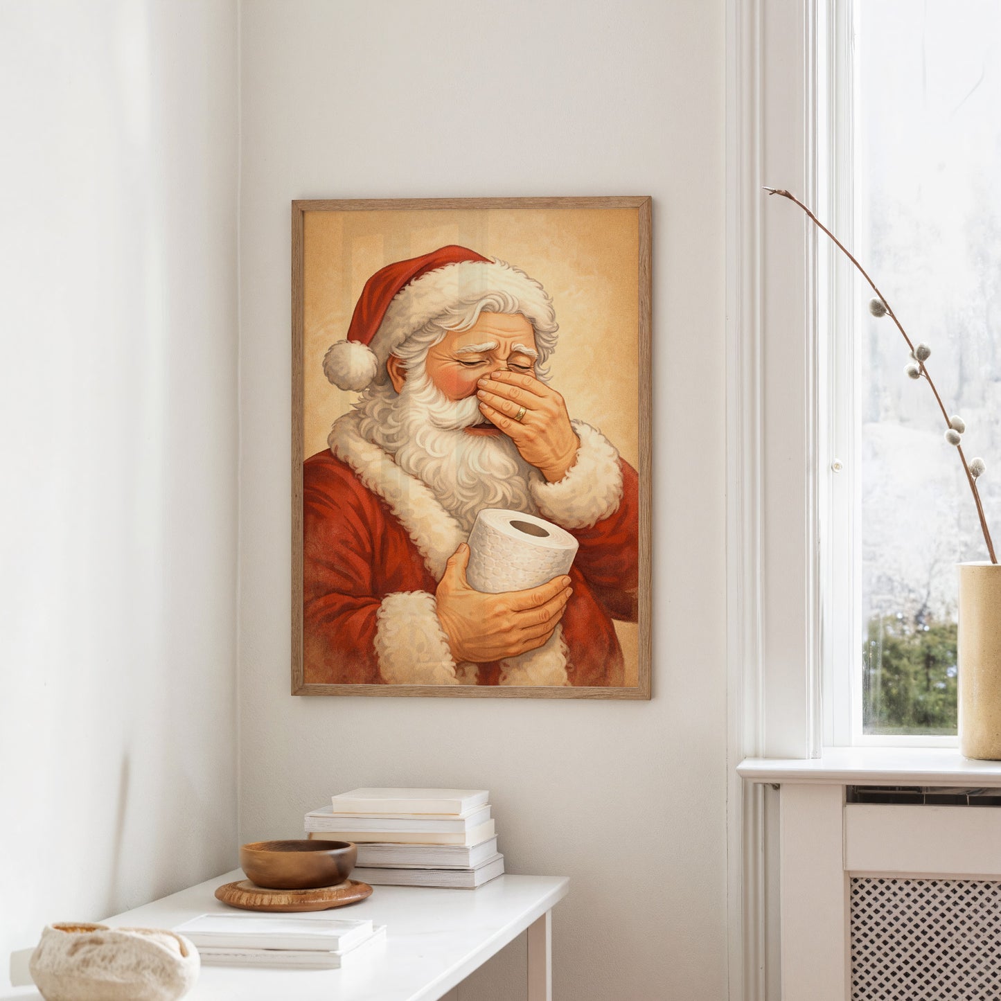 Even Santa Needed a Minute