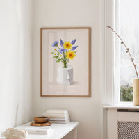 Pandemic Bloom: Spring's Defiant Arrangement