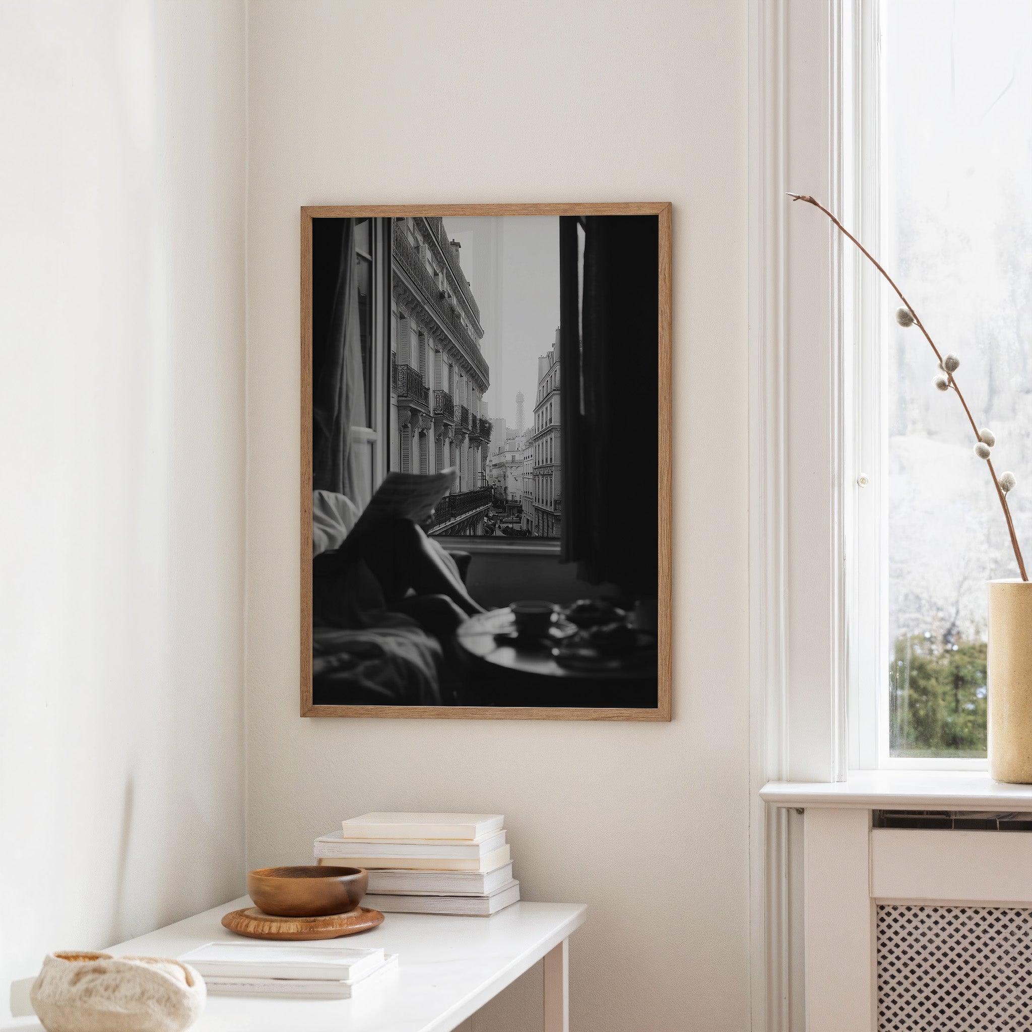 Parisian Reverie: Window to the Eiffel