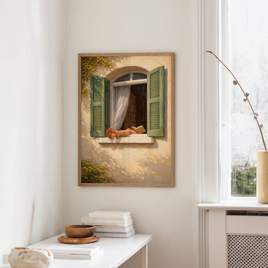 Afternoon Repose in Mediterranean Light