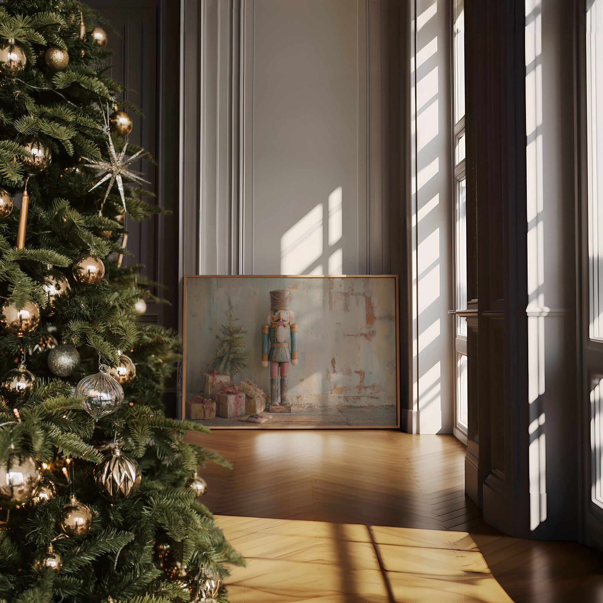 Nutcracker Guards Festive Memories