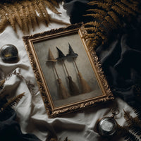 Enchanted Trio: Witches' Tools of Trade