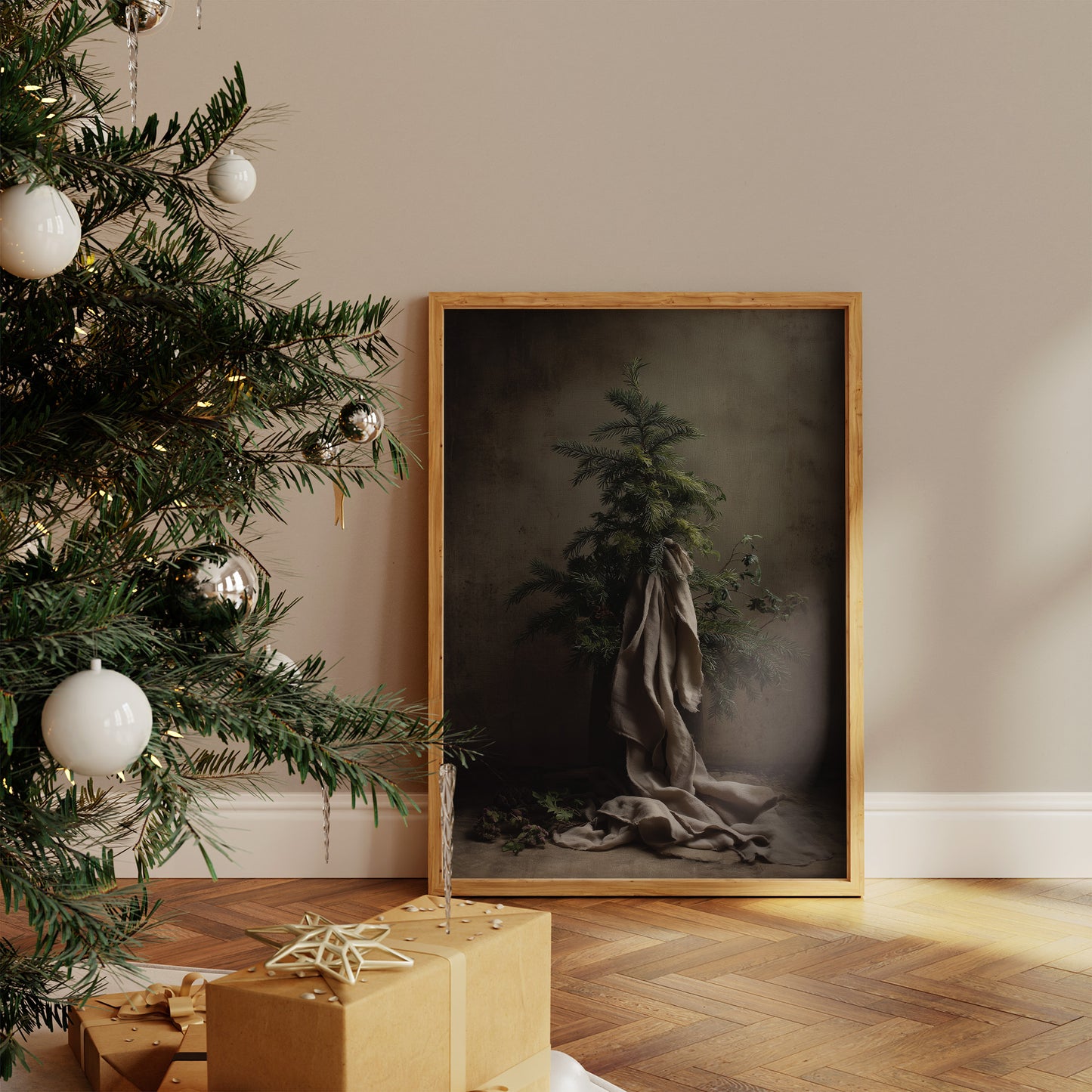 Evergreen Solitude: Nature's Quiet Elegance